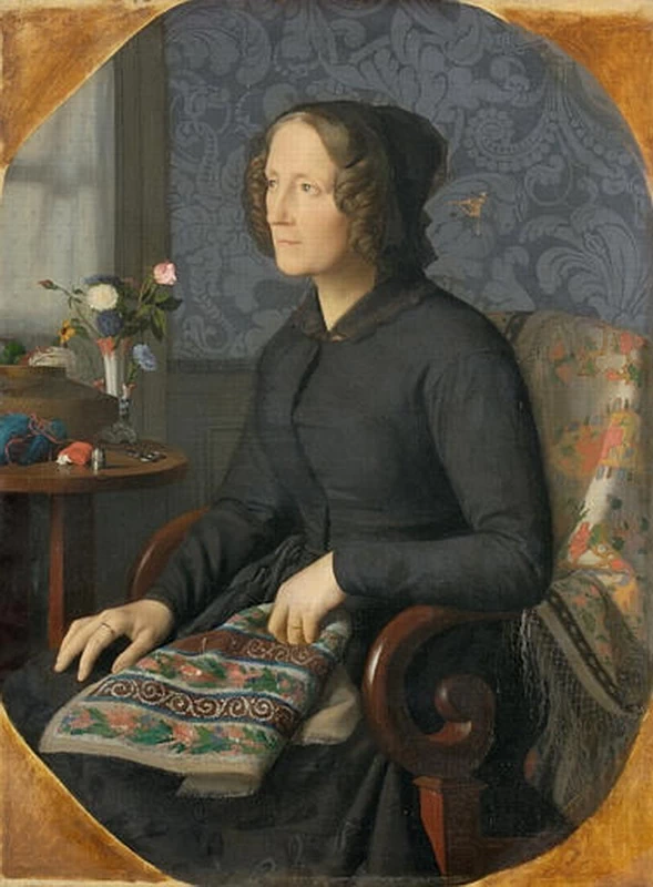 Ritratto di Madame Henri - Jean, Pierre Picou, madre dell'artista